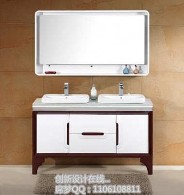Bộ tủ chậu PVC may đo theo kích thước 14