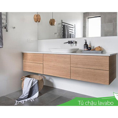 Bộ tủ chậu PVC may đo theo kích thước 30 - Image 4