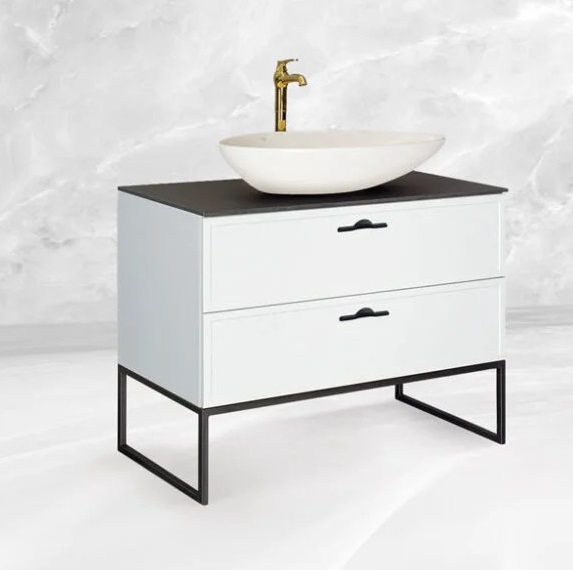 Bộ tủ chậu PVC may đo theo yêu cầu kích thước Miken HM1186 (800x500x500mm) - Image 5