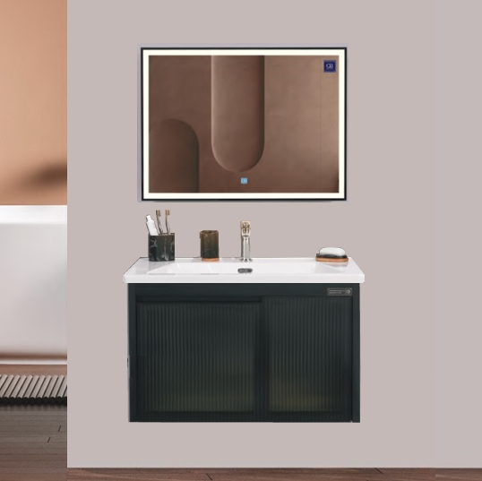 Bộ tủ chậu QB Cabinet QG8008-QC280HT-QL951TT (780x485x485mm)