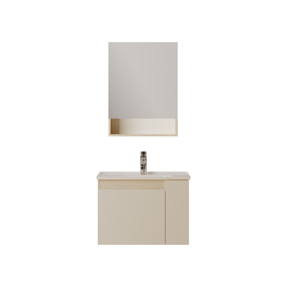 Bộ tủ chậu tủ gương JOMOO A2211-12YC-I011 60cm