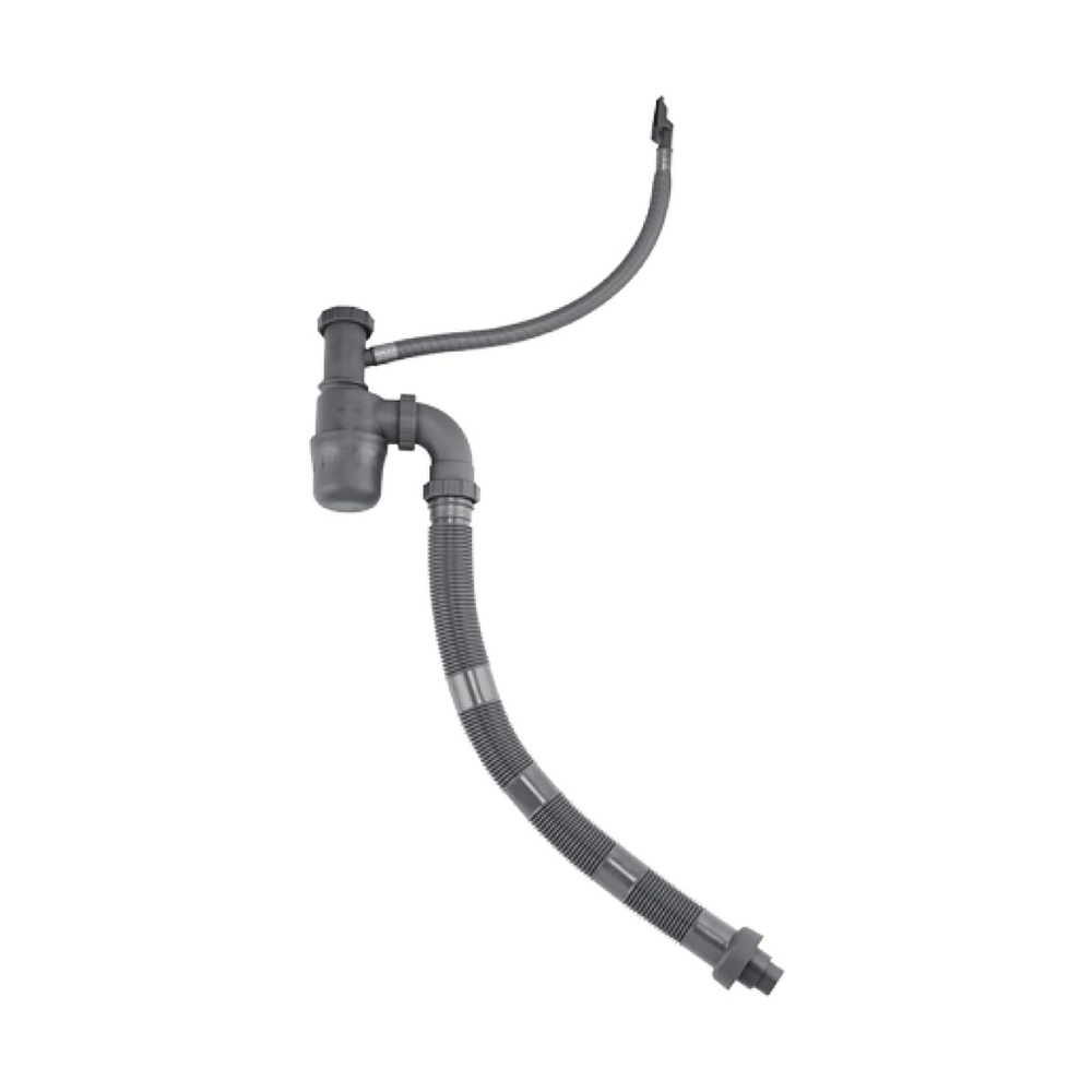 Bộ xả chậu rửa chén đôi 1 lỗ thoát tràn D17-10 Hansgrohe 43928000 - Image 3