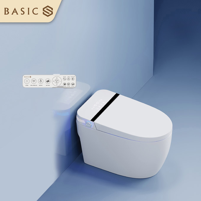 Bồn cầu 1 khối Basic BSA-3123 - Image 3