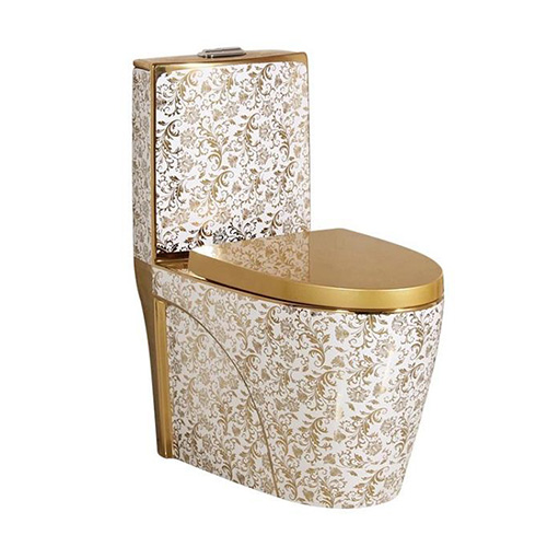 Bồn cầu 1 khối dáng cổ điển màu đen Miken MKB-M7-1 - Image 4