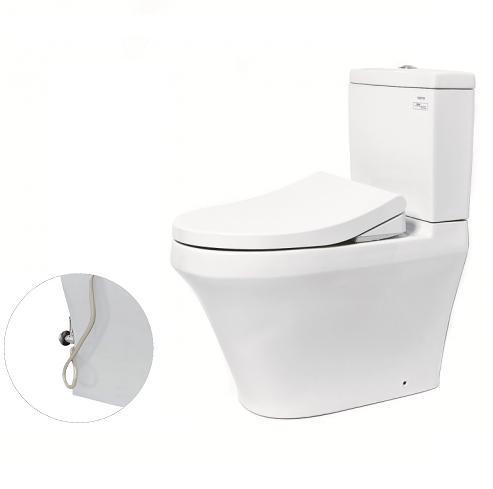 Bồn cầu 1 khối kèm nắp đóng êm TOTO CW823RAE2 - Image 5