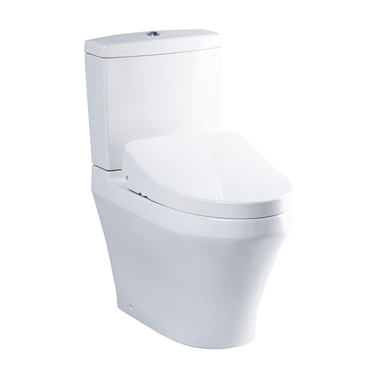 Bồn cầu 1 khối kèm nắp rửa điện tử TOTO MS889CDRW12 - Image 5