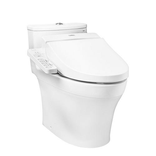 Bồn cầu 1 khối kèm nắp rửa điện tử TOTO MS905W11 - Image 5