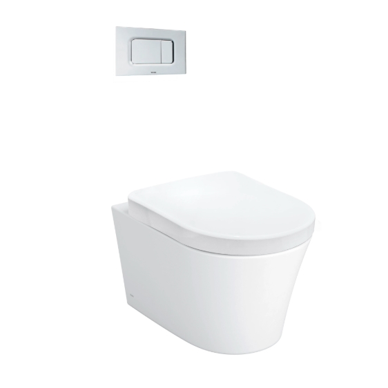 Bồn cầu 1 khối kèm nắp rửa êm TOTO CW166RB-TC384CVK - Image 3