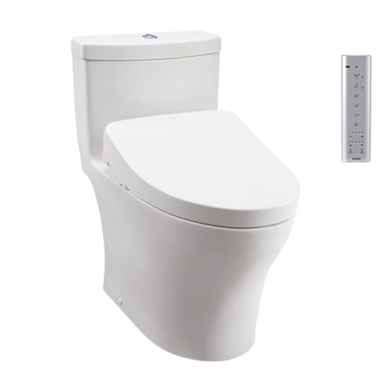 Bồn cầu 1 khối kết hợp nắp rửa điện tử TOTO MS188VKW7 - Image 6
