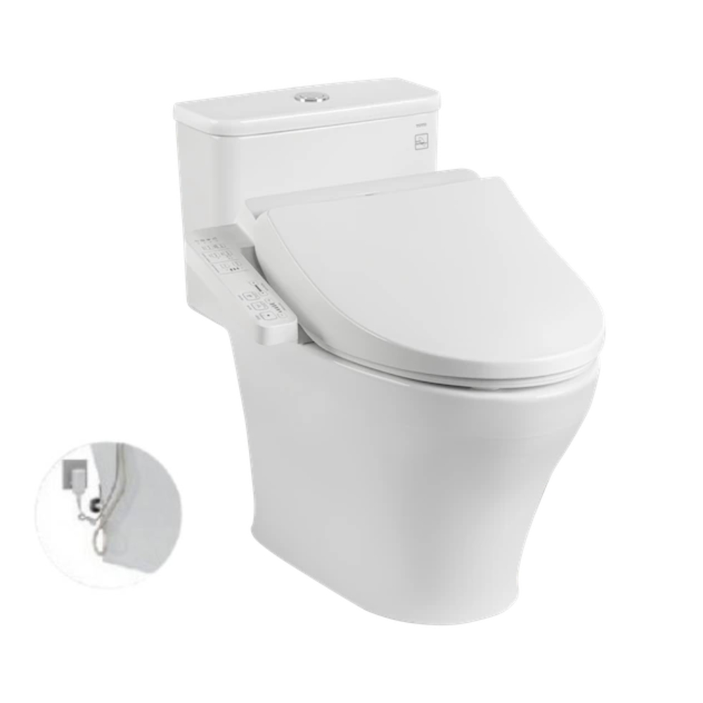 Bồn cầu 1 khối kết hợp nắp rửa điện tử TOTO MS625CDW12 - Image 3