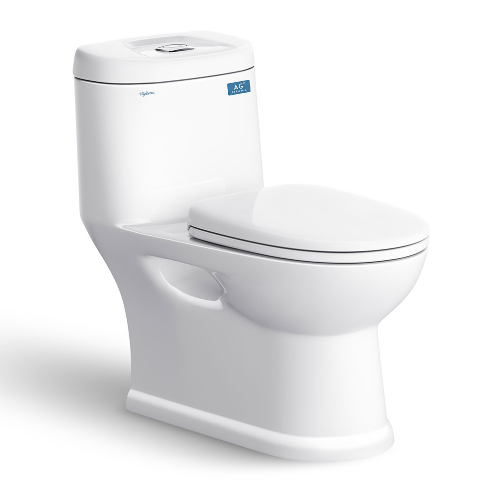Bồn cầu 1 khối Nano Titan Viglacera HL2 ( Dài 68cm) - Image 6