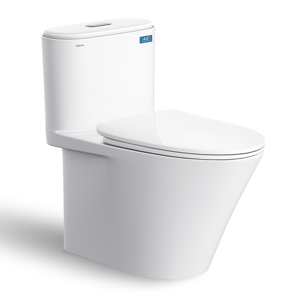 Bồn cầu 1 khối Nano Titan Viglacera V62 (Dài 72cm) - Image 3