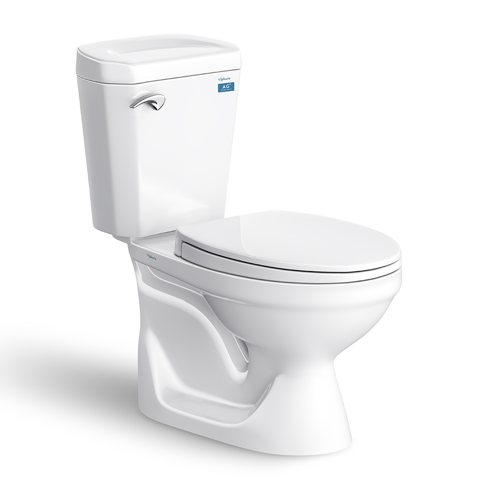 Bồn cầu 1 khối Nano Titan Viglacera V64 (Dài 69cm) - Image 6