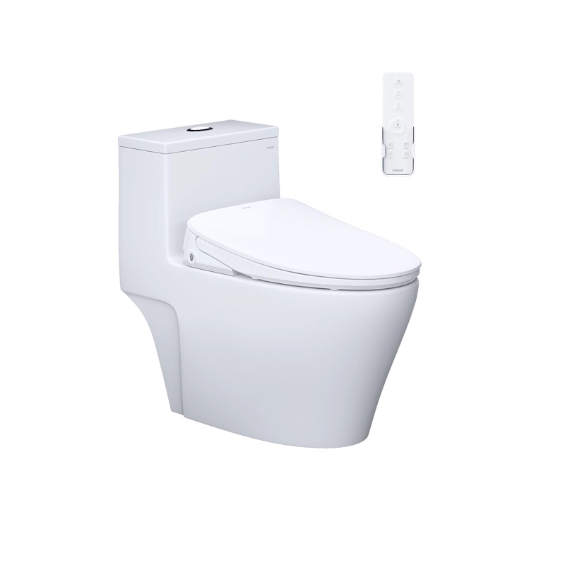 Bồn cầu 1 khối nắp điện tử Caesar C1363F-TAF400H - Image 4
