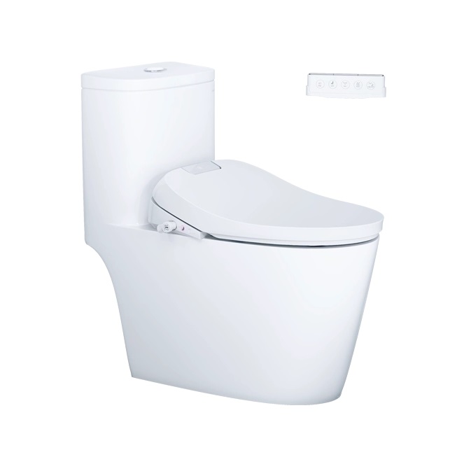 Bồn cầu 1 khối nắp điện tử Caesar C1363F-TAF400H - Image 5