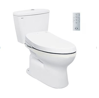 Bồn cầu 1 khối nắp điện tử Toto CES9520 nội địa Nhật - Image 3