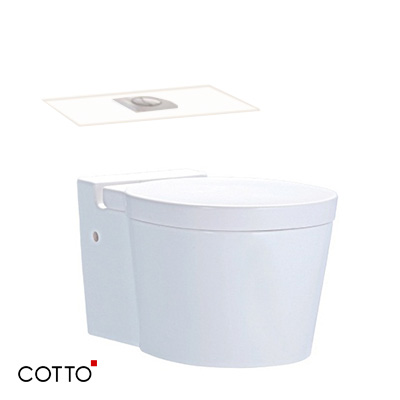 Bồn cầu 1 khối nắp rửa cơ COTTO C105337(CN5) - Image 4