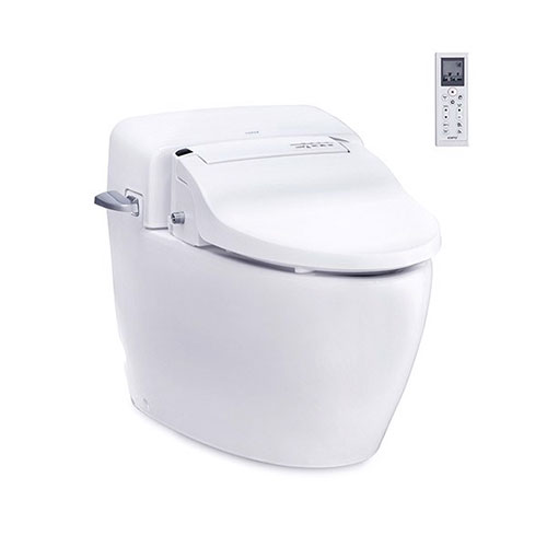 Bồn cầu 1 khối nắp rửa điện tử Cotto C103247(CV8) - Image 5