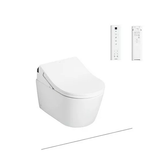 Bồn cầu 1 khối nắp rửa điện tử Washlet C2 Toto MS857CDW17 - Image 3