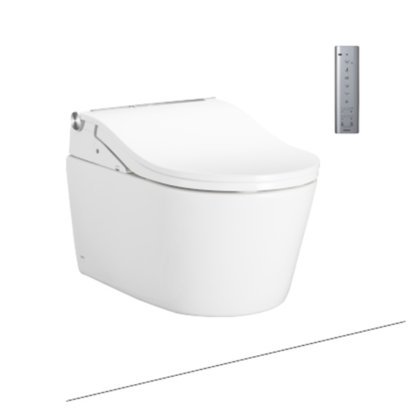 Bồn cầu 1 khối nắp rửa điện tử Washlet S7 Toto MS636CDRW23 - Image 3