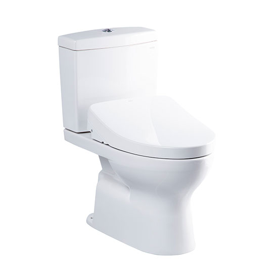 Bồn cầu 1 khối nắp rửa điện tử Washlet S7 Toto MS857CDW23 - Image 3