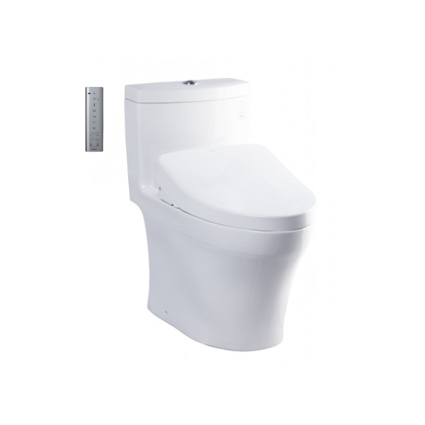 Bồn cầu 1 khối nắp rửa điện tử Washlet S7 Toto MS885CDW23 - Image 5