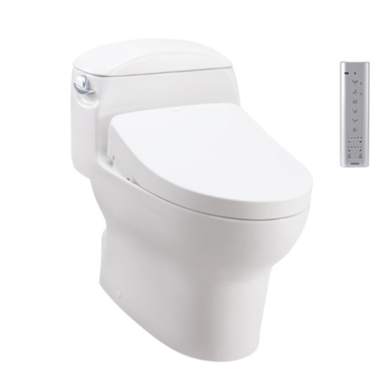 Bồn cầu 1 khối nắp rửa điện tử Washlet S7 TOTO MS889CDRW23 (giấu dây) - Image 5