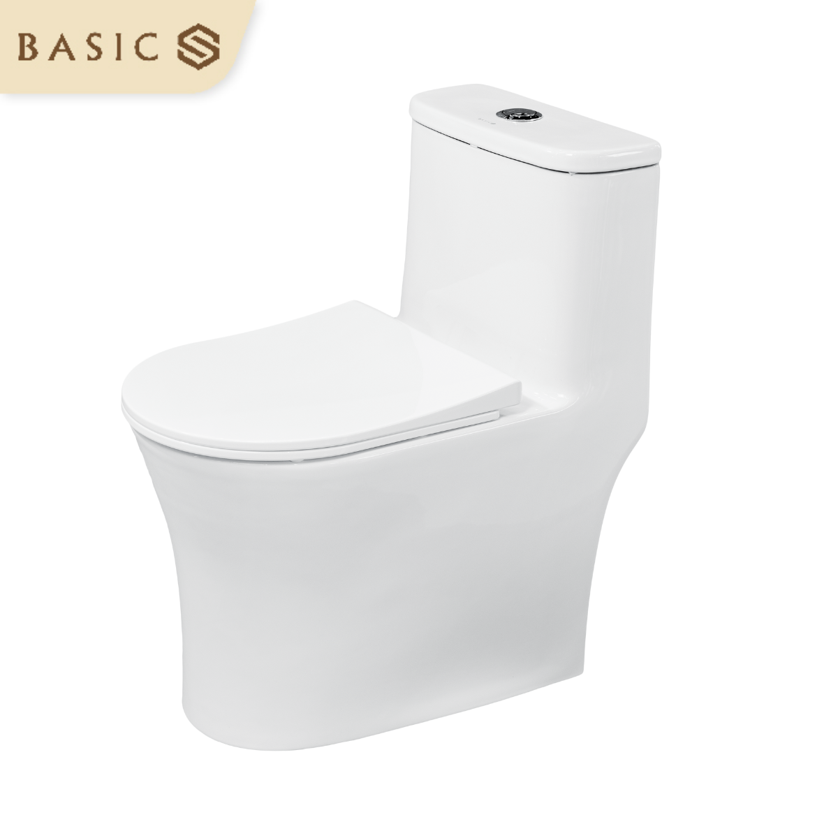 Bồn cầu 1 khối nắp thông minh Basic BSA-126 E - Image 3
