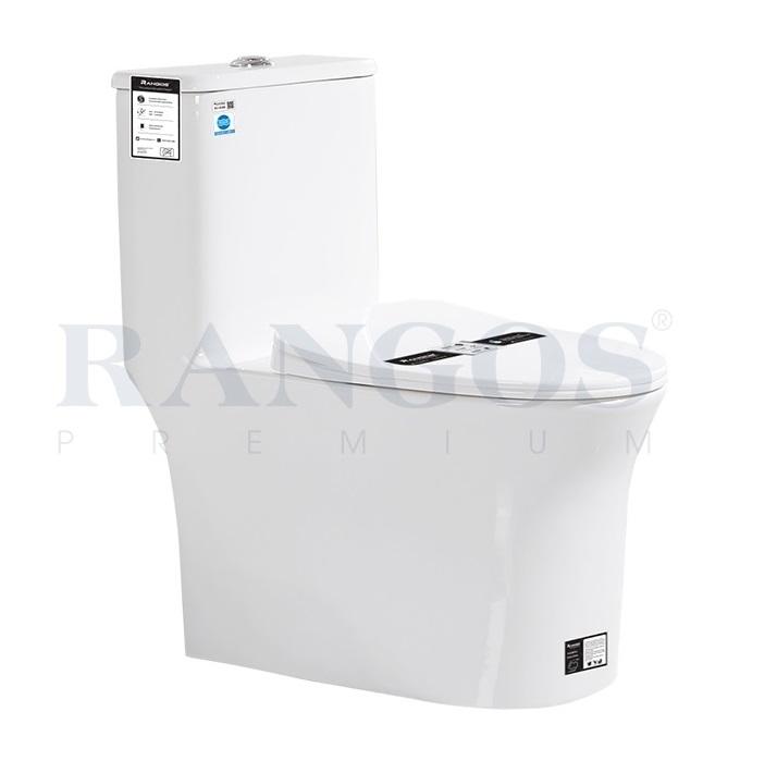 Bồn cầu 1 khối Rangos RG-8082 - Image 4