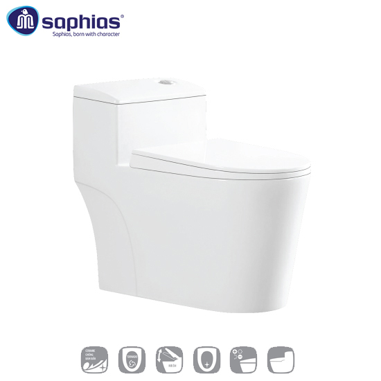 Bồn cầu 1 khối Saphias TS-132 - Image 3