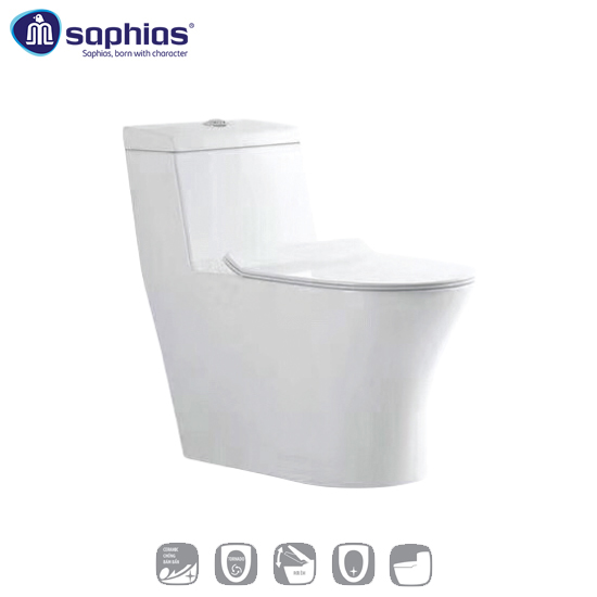 Bồn Cầu 1 Khối Saphias TS-180 - Image 5