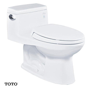 Bồn cầu 1 khối TOTO MS823DRE4 nắp rửa cơ Ecowasher TCW1211A - Image 5