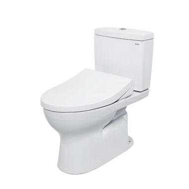 Bồn cầu 1 khối TOTO MS823DRE4 nắp rửa cơ Ecowasher TCW1211A - Image 6
