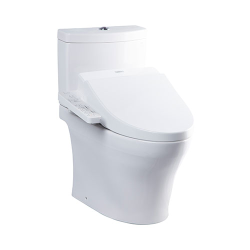 Bồn cầu 1 khối TOTO MS857DW18 nắp điện tử TCF23710AAA Washlet C2 - Image 3