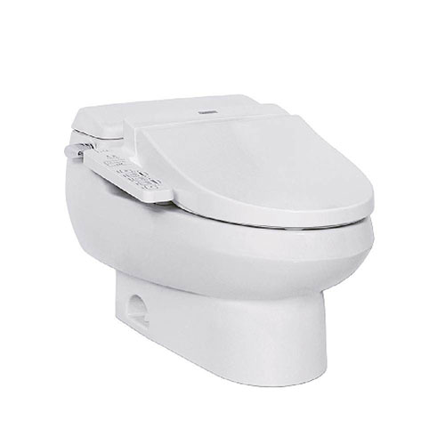 Bồn cầu 1 khối TOTO MS857DW18 nắp điện tử TCF23710AAA Washlet C2 - Image 4
