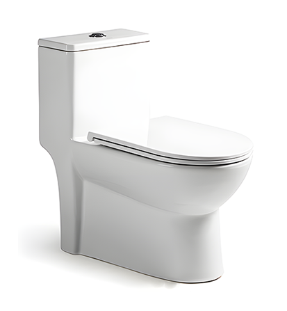 Bồn cầu 1 khối treo tường màu đen HANJIN HJ-8590MB - Image 3