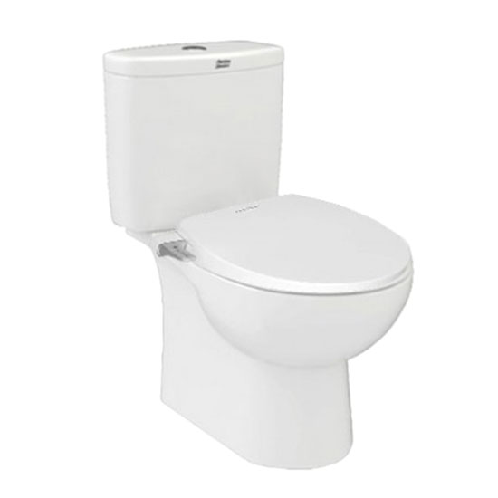 Bồn cầu 2 khối American Standard VF-2398SW nắp rửa cơ M4A839 - Image 5