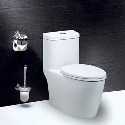 Bồn cầu 2 khối Caesar CD1346 (2 nhấn - Nắp đóng êm) - Image 4
