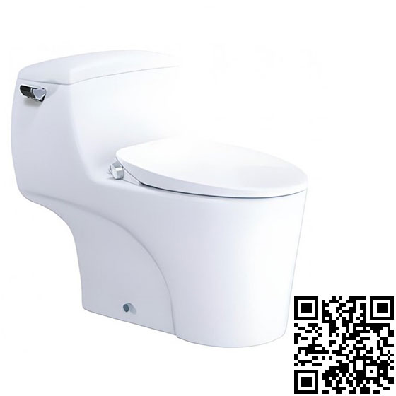 Bồn cầu 2 khối Caesar CDS1338 (2 nhấn-Nắp đóng êm) - Image 4