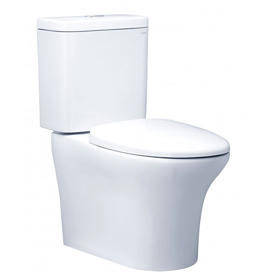 Bồn cầu 2 khối Caesar CTS1338 (Nắp đóng êm - 1 nhấn) - Image 5