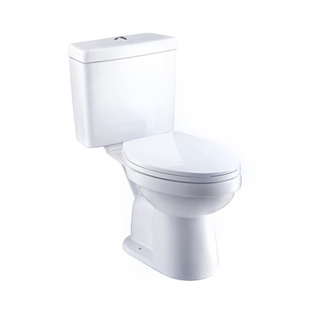 Bồn cầu 2 khối dành cho người khuyết tật Cotto SC6652 nắp xanh - Image 5