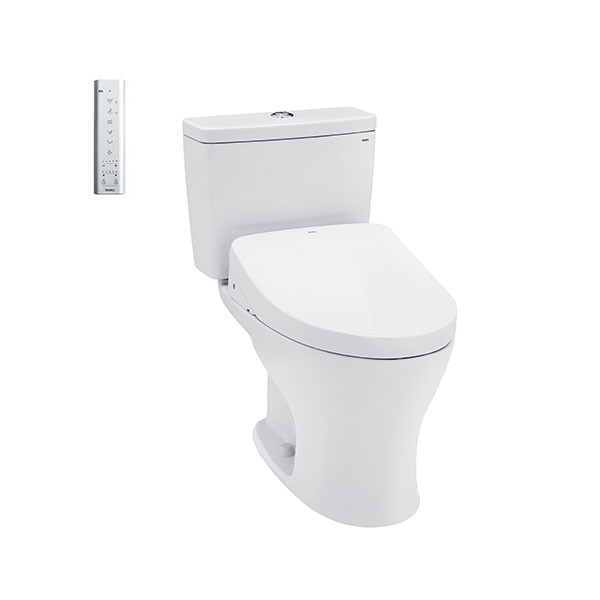 Bồn cầu 2 khối kèm nắp rửa điện tử TOTO CS735DW11