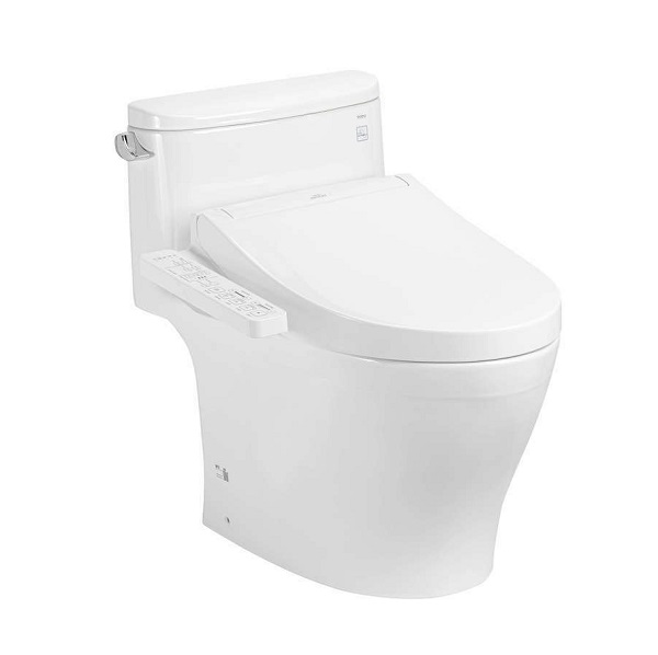 Bồn cầu 2 khối kèm nắp rửa điện tử TOTO CS767CRW12 - Image 3