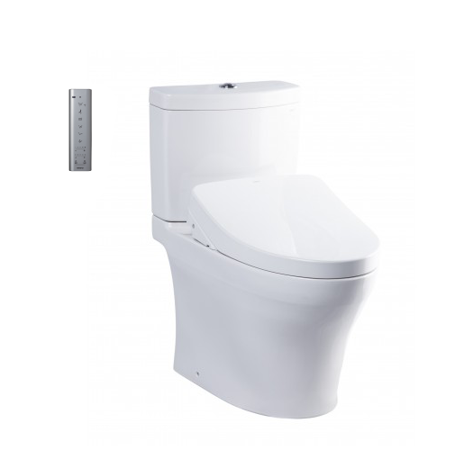 Bồn cầu 2 khối kèm nắp rửa điện tử TOTO CS769CDRW12