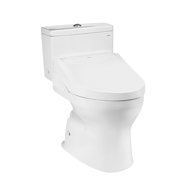 Bồn cầu 2 khối kèm nắp rửa điện tử Toto CS769DRW14 - Image 5