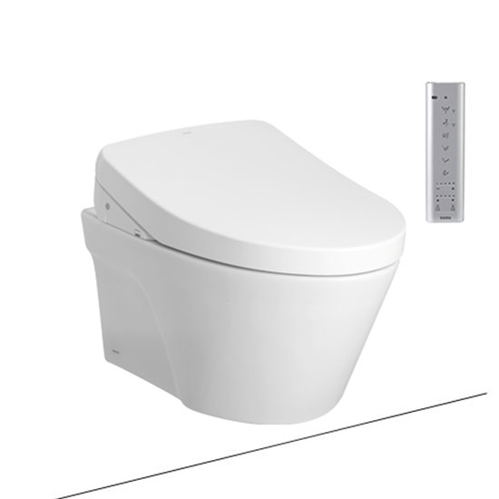 Bồn cầu 2 khối kèm nắp rửa điện tử Toto CS769DRW14 - Image 6