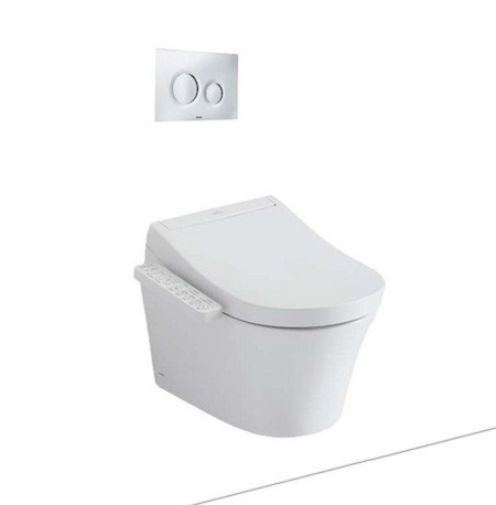 Bồn cầu 2 khối kết hợp nắp rửa điện tử TOTO CS767CRW15 - Image 5