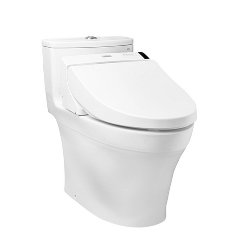 Bồn cầu 2 khối kết hợp nắp rửa điện tử TOTO CS769CDRW15 - Image 4