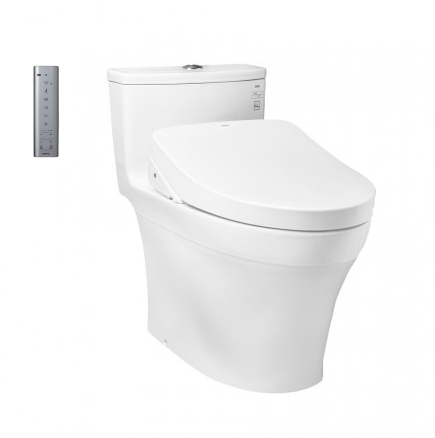 Bồn cầu 2 khối kết hợp nắp rửa điện tử TOTO CS769CDRW15 - Image 6