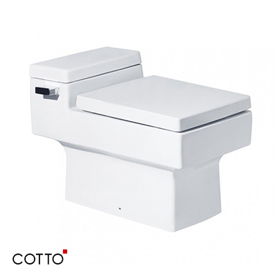 Bồn cầu 2 khối không chạm COTTO C124237(N) - Image 4